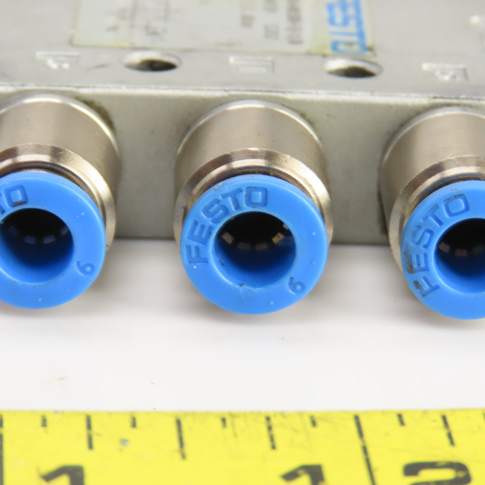 Festo CPE14-M1BH-5J-1/8 5/2 Way Air Solenoid Operated Valve 24VDC 2-8Bar