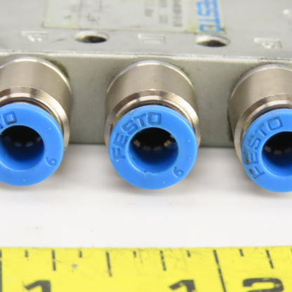 Festo CPE14-M1BH-5J-1/8 5/2 Way Air Solenoid Operated Valve 24VDC 2-8Bar