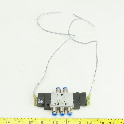 Festo CPE14-M1BH-5J-1/8 5/2 Way Air Solenoid Operated Valve 24VDC 2-8Bar