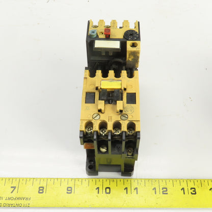 AB 100-A09ND3 6000V Contactor W/193-BSB22 Overload 1.5-2.3A Range Lot Of 2