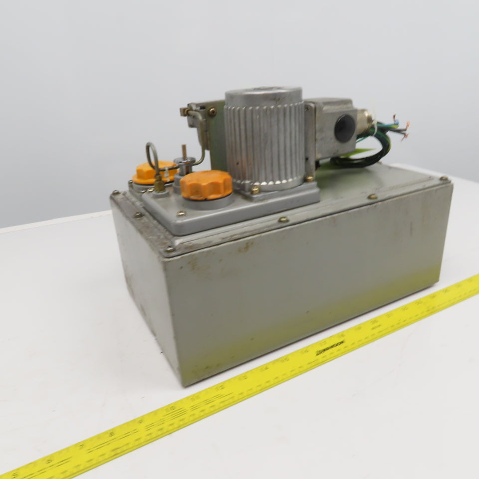 Showa YMAS-6 Part No. 5 208V Lubrication Pump 12L Tank