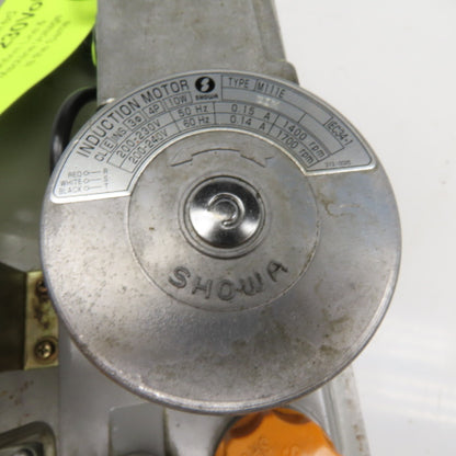 Showa YMAS-6 Part No. 5 208V Lubrication Pump 12L Tank