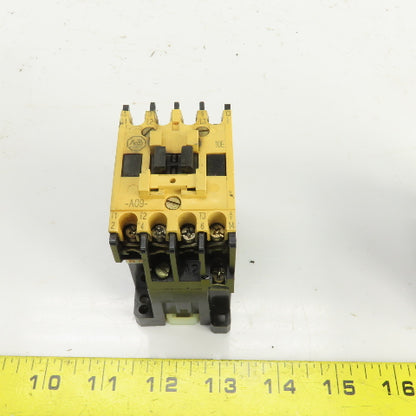 Allen Bradley 100-A09ND3 Ser B 600VAC 9A Contactor Lot Of 2