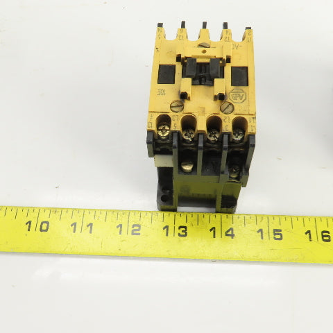 Allen Bradley 100-A09ND3 Ser B 600VAC 9A Contactor Lot Of 2
