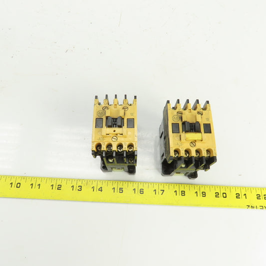 Allen Bradley 100-A09ND3 Ser B 600VAC 9A Contactor Lot Of 2
