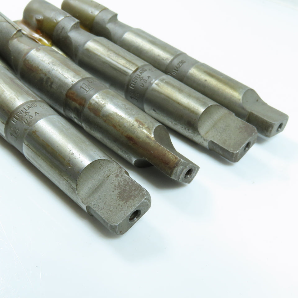 Cleveland 1-1/8" Carbide Tipped Twist Counterbore 3F 3MT Shank 5/16" Pilot Lot/4