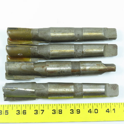Cleveland 1-1/8" Carbide Tipped Twist Counterbore 3F 3MT Shank 5/16" Pilot Lot/4