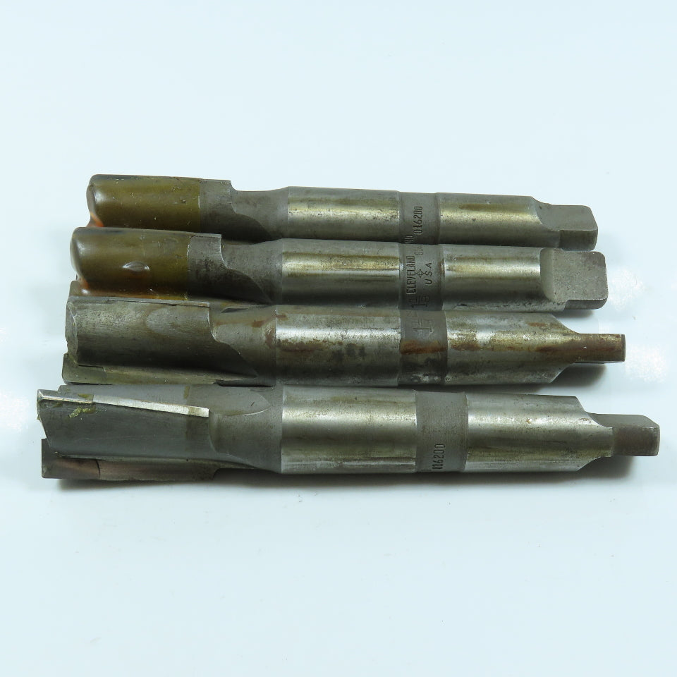 Cleveland 1-1/8" Carbide Tipped Twist Counterbore 3F 3MT Shank 5/16" Pilot Lot/4