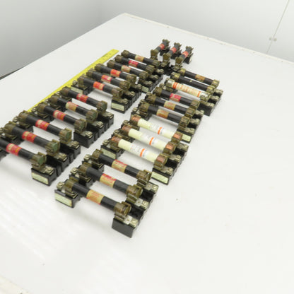 Allen Bradley X-401978 Fuse Holder Set Assembly 30A 600V W/FRS-R-5 Lot Of 9 Sets