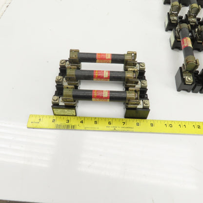 Allen Bradley X-401978 Fuse Holder Set Assembly 30A 600V W/FRS-R-5 Lot Of 9 Sets