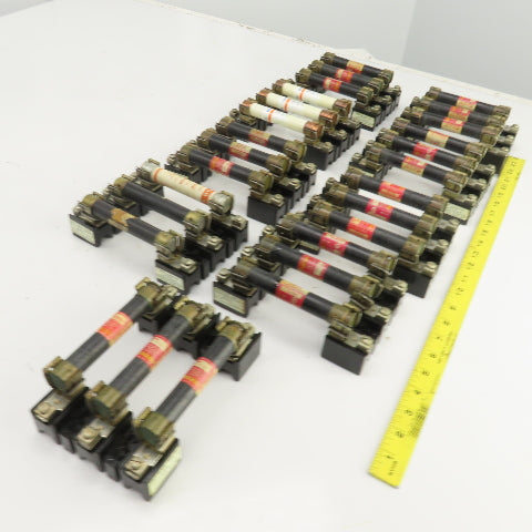 Allen Bradley X-401978 Fuse Holder Set Assembly 30A 600V W/FRS-R-5 Lot Of 9 Sets