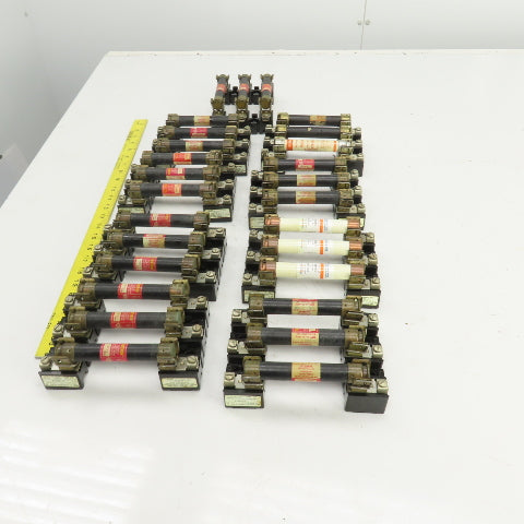 Allen Bradley X-401978 Fuse Holder Set Assembly 30A 600V W/FRS-R-5 Lot Of 9 Sets