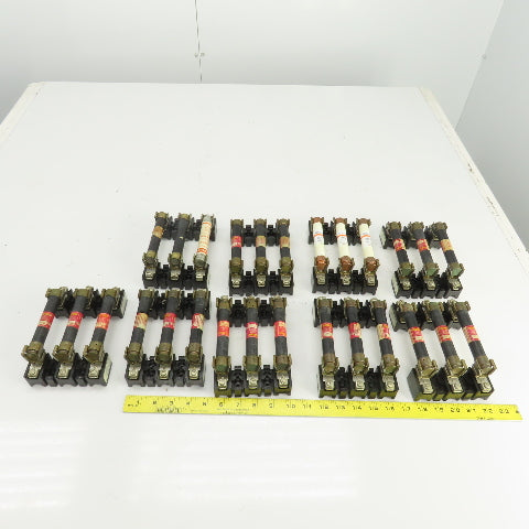 Allen Bradley X-401978 Fuse Holder Set Assembly 30A 600V W/FRS-R-5 Lot Of 9 Sets