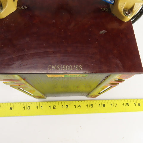 Bel Developments CMS1500/93 460V Primary 120V Secondary Transformer