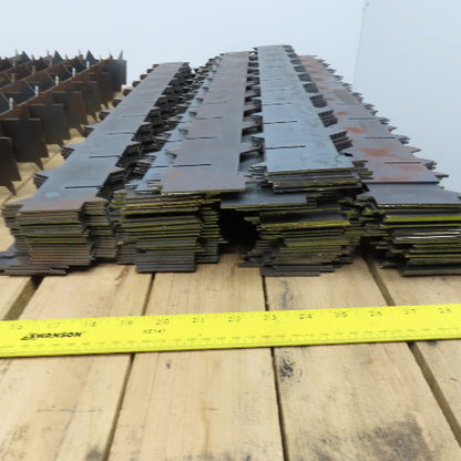 29" x 29" Assembled CNC Laser Cutter Steel Bed Spike Slat Grid Plus Lot Of 128
