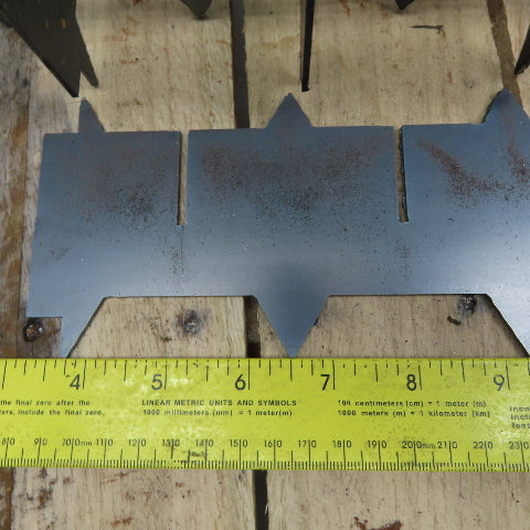 29" x 29" Assembled CNC Laser Cutter Steel Bed Spike Slat Grid Plus Lot Of 128