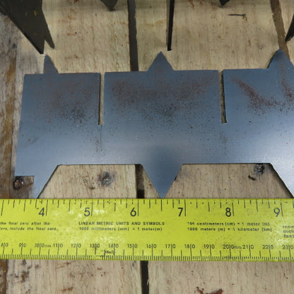 29" x 29" Assembled CNC Laser Cutter Steel Bed Spike Slat Grid Plus Lot Of 128