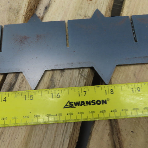 29" x 29" Assembled CNC Laser Cutter Steel Bed Spike Slat Grid Plus Lot Of 128