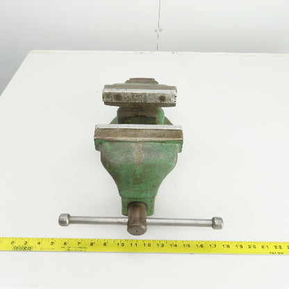 Hakhoret 109 6" Jaw Stationary Machinist Bench Vise 7" Open