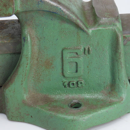 Hakhoret 109 6" Jaw Stationary Machinist Bench Vise 7" Open