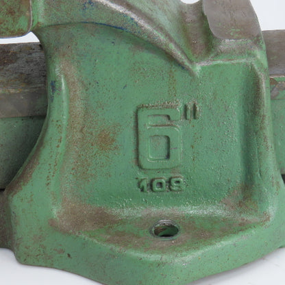 Hakhoret 109 6" Jaw Stationary Machinist Bench Vise 7" Open
