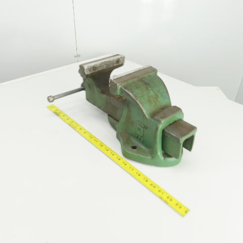 Hakhoret 109 6" Jaw Stationary Machinist Bench Vise 7" Open