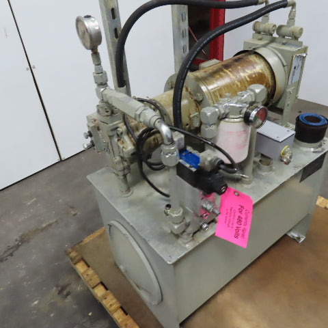 Yuken A16-F-R-01-H-S-K32950 Hydraulic Power Unit 208-230/460V 3Hp 7.0GPM 20USG