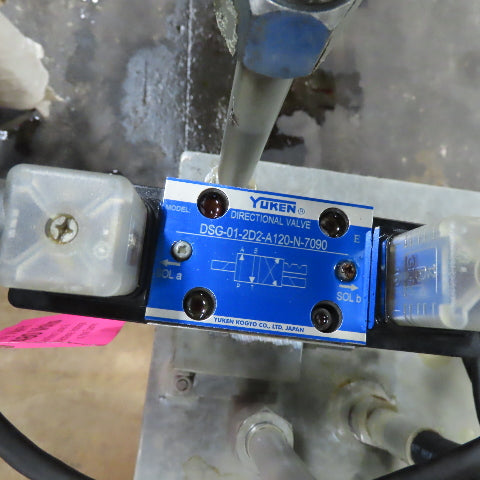 Yuken A16-F-R-01-H-S-K32950 Hydraulic Power Unit 208-230/460V 3Hp 7.0GPM 20USG