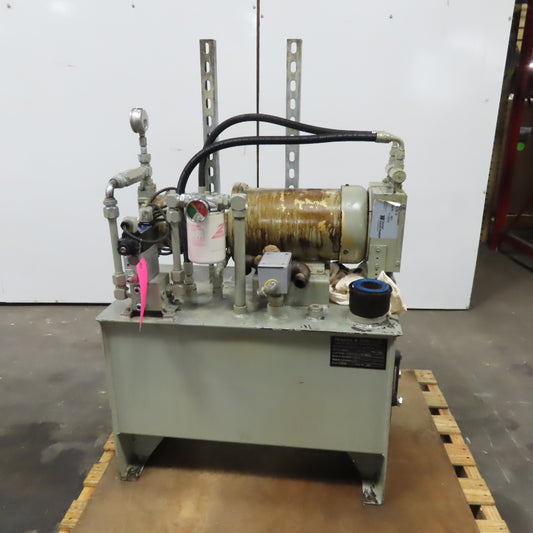 Yuken A16-F-R-01-H-S-K32950 Hydraulic Power Unit 208-230/460V 3Hp 7.0GPM 20USG