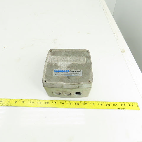 Edwards 6" x 6" x 3-1/2" Hazardous Location Electrical Junction Box Only