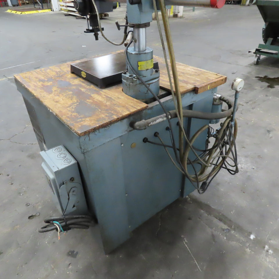 Uni-Tek 300-SA 480V 1Ph Manual Feed Broken Tap Stud Disintegrator 12" Travel