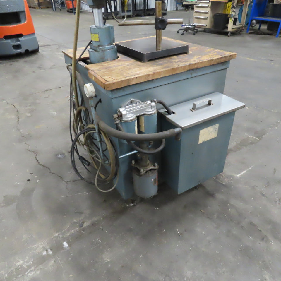 Uni-Tek 300-SA 480V 1Ph Manual Feed Broken Tap Stud Disintegrator 12" Travel