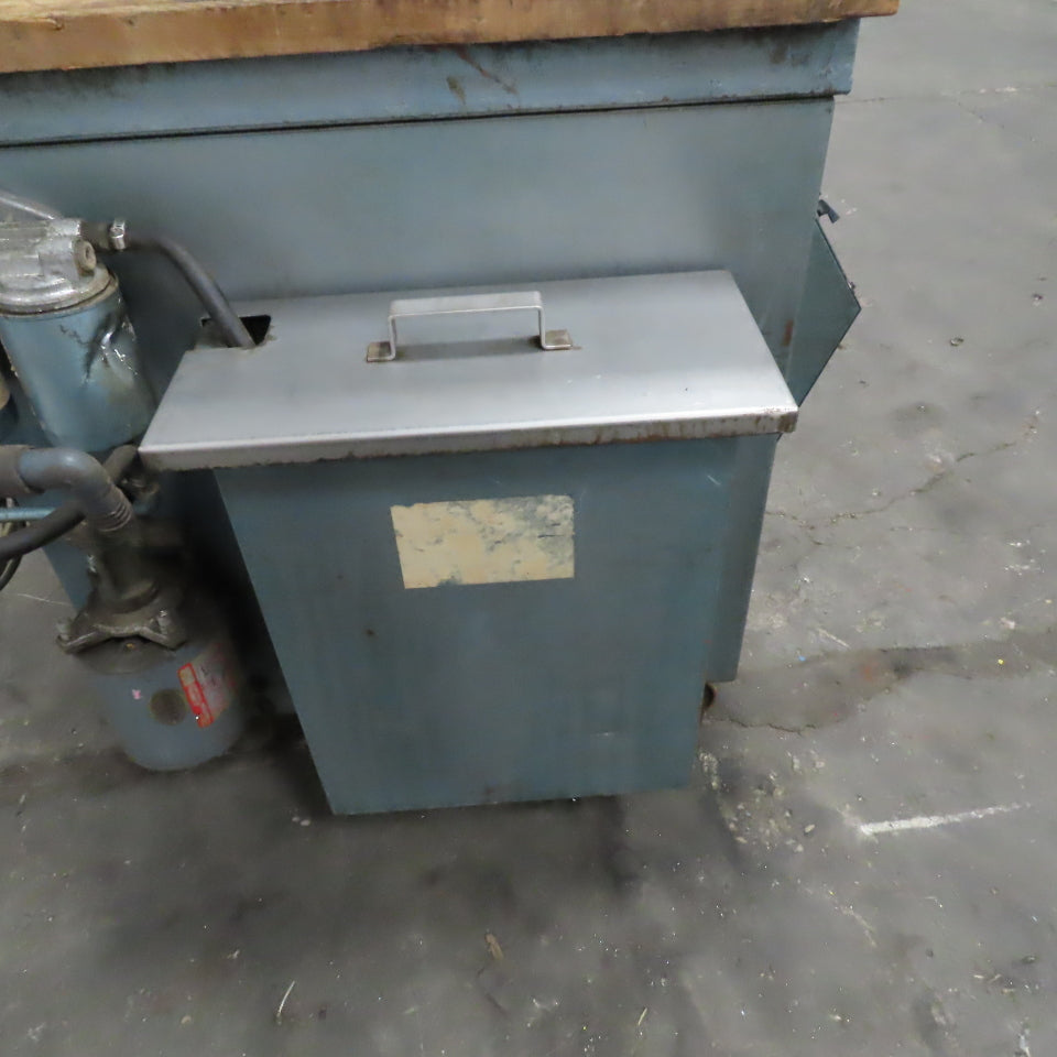 Uni-Tek 300-SA 480V 1Ph Manual Feed Broken Tap Stud Disintegrator 12" Travel