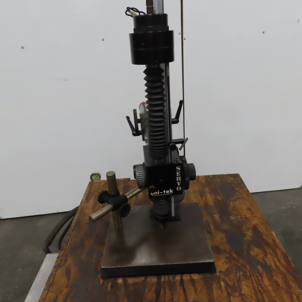 Uni-Tek 300-SA 480V 1Ph Manual Feed Broken Tap Stud Disintegrator 12" Travel