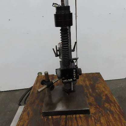 Uni-Tek 300-SA 480V 1Ph Manual Feed Broken Tap Stud Disintegrator 12" Travel