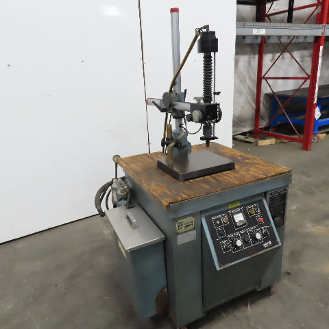 Uni-Tek 300-SA 480V 1Ph Manual Feed Broken Tap Stud Disintegrator 12" Travel
