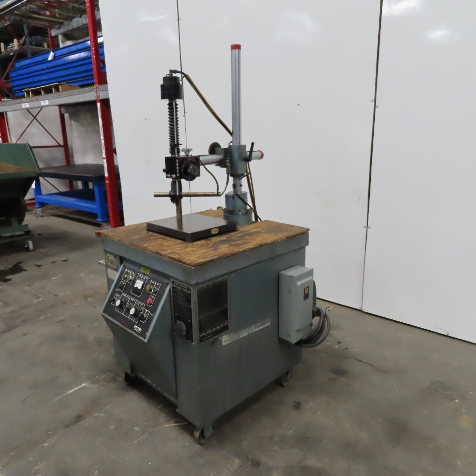 Uni-Tek 300-SA 480V 1Ph Manual Feed Broken Tap Stud Disintegrator 12" Travel