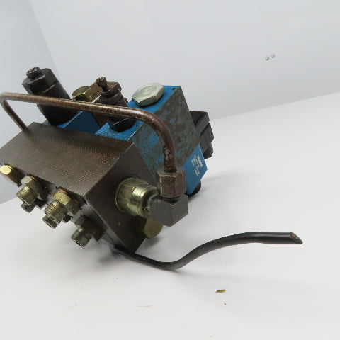 Vickers DG4V-3S0AMUB560 Single Solenoid Hydraulic Valve Check Regulator 120V