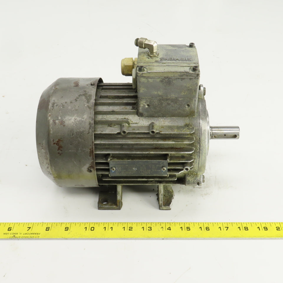 Siemens 1LA7083-2AA10 1.3kW AC Electric Motor 3435RPM 230/400/460V 3PH