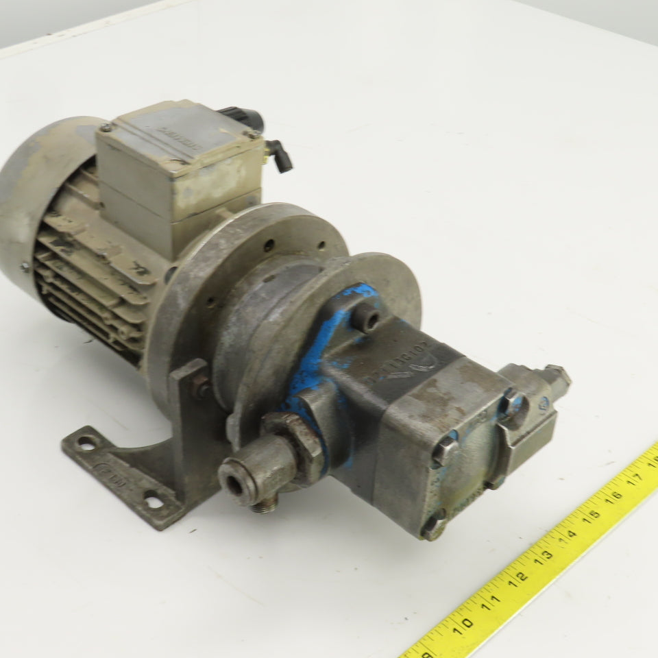 Eaton V10 1B2B 1A20 708371-1 V10 Ser Vane Pump W/Siemens 1LAA7073-4AB11 230/460V
