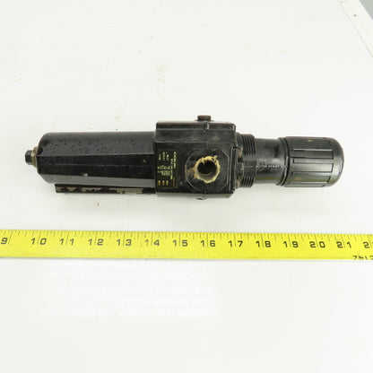 Excelon B74G-3AK-AD3-RMN Pneumatic Filter/Regulator 250PSI In 150PSI Out 3/8"NPT