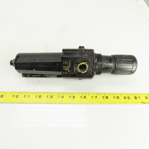 Excelon B74G-3AK-AD3-RMN Pneumatic Filter/Regulator 250PSI In 150PSI Out 3/8"NPT