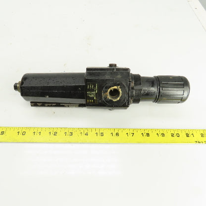 Excelon B74G-3AK-AD3-RMN Pneumatic Filter/Regulator 250PSI In 150PSI Out 3/8"NPT