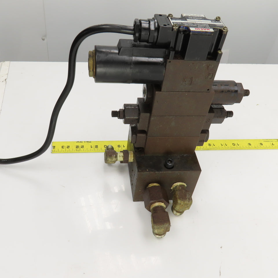 Nachi OG-G01-B1-20/OCY-G01-W-Y-20/ S-G01-C5GRZ-D2-32 Modular Valve Block Assy