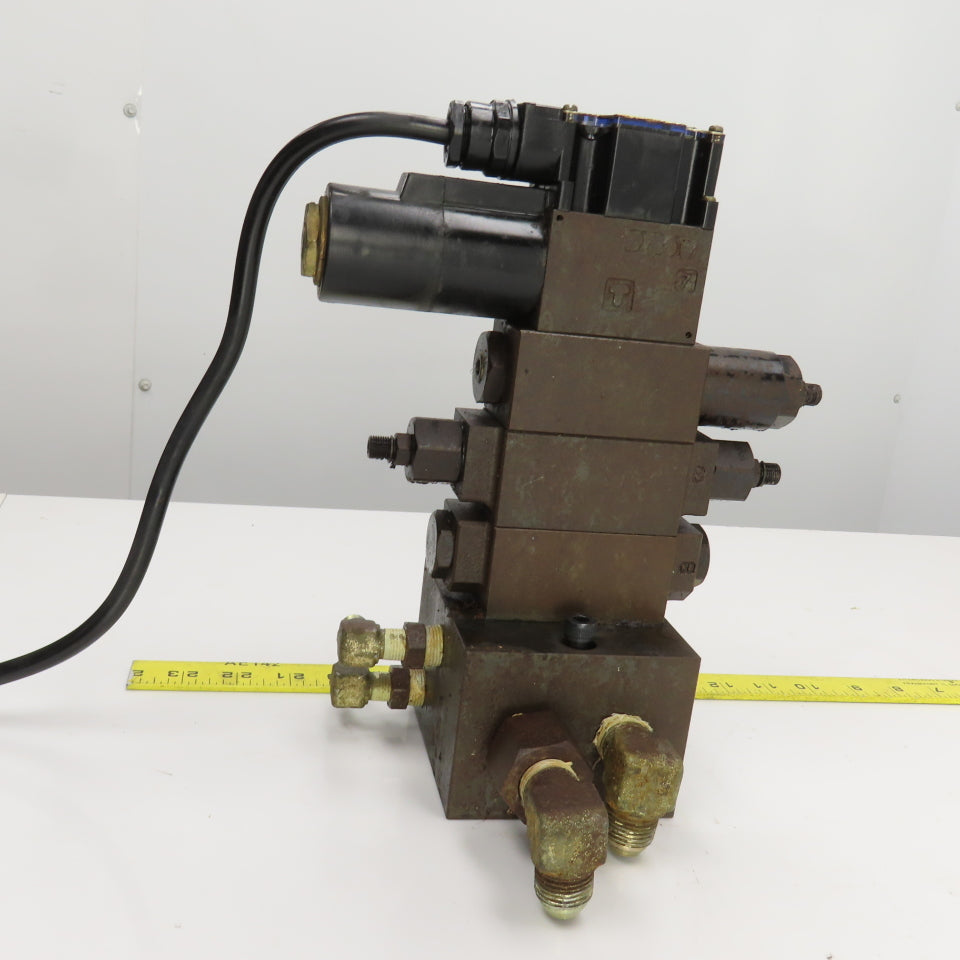 Nachi OG-G01-B1-20/OCY-G01-W-Y-20/ S-G01-C5GRZ-D2-32 Modular Valve Block Assy