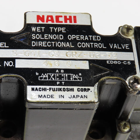 Nachi OG-G01-B1-20/OCY-G01-W-Y-20/ S-G01-C5GRZ-D2-32 Modular Valve Block Assy