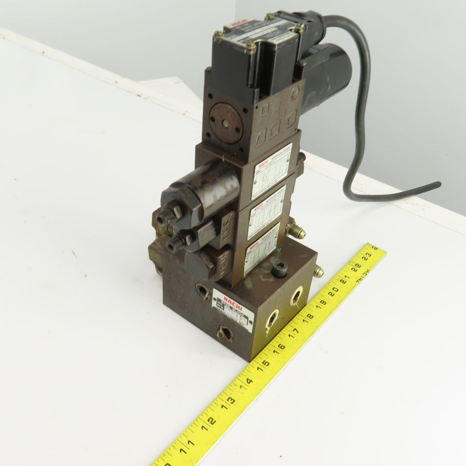 Nachi OG-G01-B1-20/OCY-G01-W-Y-20/ S-G01-C5GRZ-D2-32 Modular Valve Block Assy