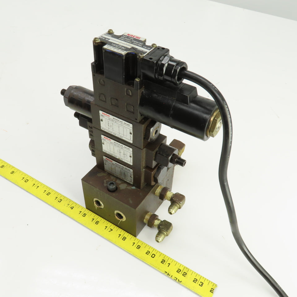 Nachi OG-G01-B1-20/OCY-G01-W-Y-20/ S-G01-C5GRZ-D2-32 Modular Valve Block Assy