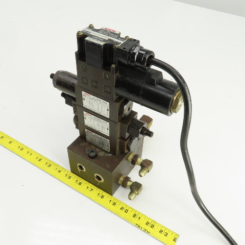 Nachi OG-G01-B1-20/OCY-G01-W-Y-20/ S-G01-C5GRZ-D2-32 Modular Valve Block Assy
