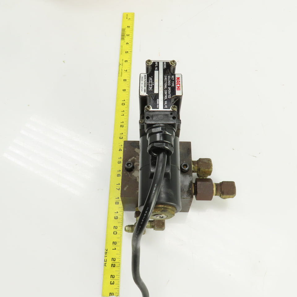 Nachi OG-G01-B1-20/OCY-G01-W-Y-20/ S-G01-C5GRZ-D2-32 Modular Valve Block Assy